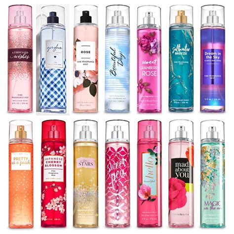 best scents at bath and body works|best seller bbw mist.